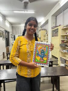 Std Haripriya - Madhubani Painting